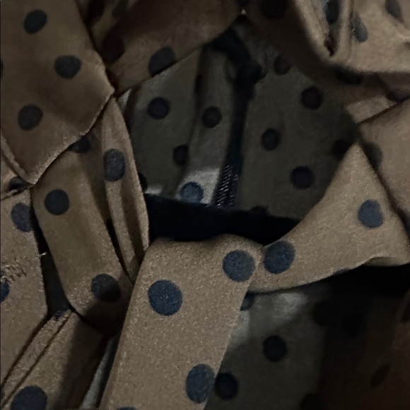 Maison Jules Brown Polka Dot Blouse - Picture 4 of 4